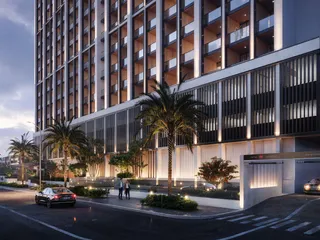 Новая резиденция Binghatti Elite с бассейном и тренажерным залом рядом с торговыми центрами, Dubai Production City, Дубай, ОАЭ