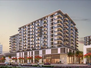 Новая резиденция Lexington с бассейном и спортивными площадками, Townsquare, Дубай, ОАЭ