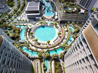 Новая резиденция Skyvue Volair с бассейном и спа рядом с Downtown Dubai и международным аэропортом, Sobha Hartland II, Дубай, ОАЭ