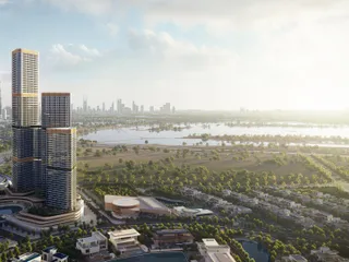 Новая резиденция Skyvue Volair с бассейном и спа рядом с Downtown Dubai и международным аэропортом, Sobha Hartland II, Дубай, ОАЭ