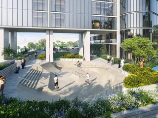 Новая резиденция Skyvue Volair с бассейном и спа рядом с Downtown Dubai и международным аэропортом, Sobha Hartland II, Дубай, ОАЭ