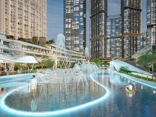 Новая резиденция Skyvue Volair с бассейном и спа рядом с Downtown Dubai и международным аэропортом, Sobha Hartland II, Дубай, ОАЭ