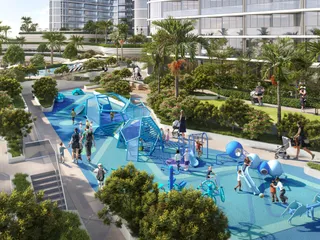 Новая резиденция Skyvue Volair с бассейном и спа рядом с Downtown Dubai и международным аэропортом, Sobha Hartland II, Дубай, ОАЭ