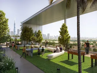 Новая резиденция Skyvue Volair с бассейном и спа рядом с Downtown Dubai и международным аэропортом, Sobha Hartland II, Дубай, ОАЭ