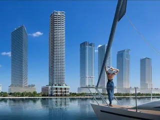 Новый жилой комплекс у воды LIV Maritime с бассейнами и панорамными видами, Dubai Maritime City, Дубай, ОАЭ