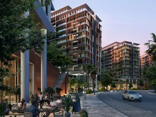 Новая резиденция Park Five с бассейном и коворкингом, Dubai Production city, Дубай, ОАЭ