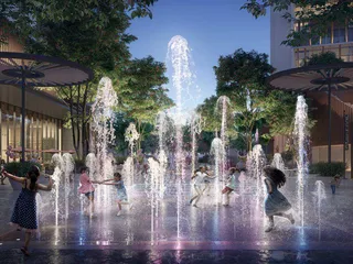 Новая резиденция Park Five с бассейном и коворкингом, Dubai Production city, Дубай, ОАЭ