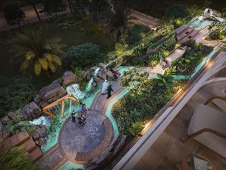 Новый комплекс меблированных апартаментов Vega с бассейнами и террасами, Dubai Sports City, Дубай, ОАЭ