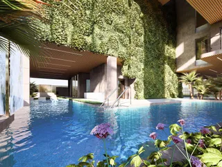 Новая резиденция Amazonia с бассейном и коворкингом, Al Jaddaf, Дубай, ОАЭ