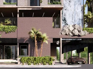 Новый комплекс меблированных апартаментов и пентхаусов Amazonia с бассейном и коворкингом, Al Jaddaf, Дубай, ОАЭ