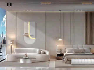 Новый комплекс меблированных апартаментов и пентхаусов Amazonia с бассейном и коворкингом, Al Jaddaf, Дубай, ОАЭ