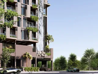 Новый комплекс меблированных апартаментов и пентхаусов Amazonia с бассейном и коворкингом, Al Jaddaf, Дубай, ОАЭ