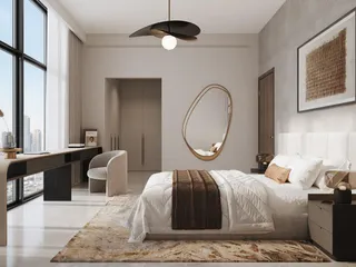 Новая резиденция Avenue Park Towers с бассейнами и парком рядом со станцией метро и международным аэропортом, Wasl 1, Дубай, ОАЭ