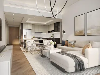 Новая резиденция Avenue Park Towers с бассейнами и парком рядом со станцией метро и международным аэропортом, Wasl 1, Дубай, ОАЭ