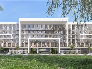 Новая резиденция Laya Courtyard с бассейнами и зоной отдыха на крыше рядом с гольф-клубом, Dubai Studio City, Дубай, ОАЭ