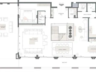 Роскошные пентхаусы в престижном комплексе на берегу моря, Пальма Джумейра, Дубай, ОАЭ