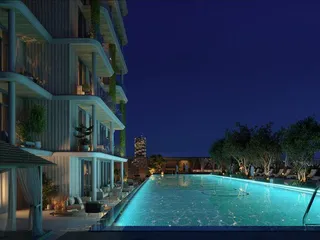 Новый комплекс Oak Yard Residences с бассейном, коворкингом и детской игровой зоной, JVC, Дубай, ОАЭ