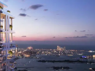 Двухуровневые пентхаусы в новой резиденции The Chedi Private Residences с бассейном, ресторанами и обслуживанием, Al Barsha, Дубай, ОАЭ