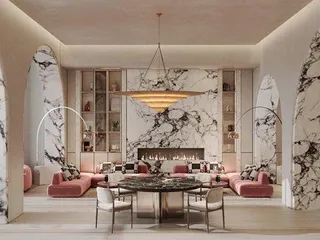 Новая резиденция Villa del Divos с инфинити-бассейнами, панорамными видами и пляжным клубом, Dubai Islands, Дубай, ОАЭ