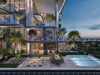 Новая резиденция Villa del Divos с инфинити-бассейнами, панорамными видами и пляжным клубом, Dubai Islands, Дубай, ОАЭ