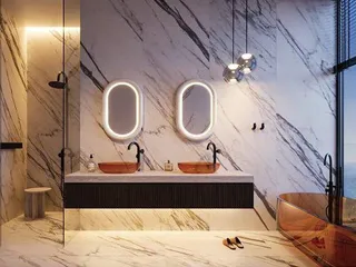 Новая резиденция Villa del Divos с инфинити-бассейнами, панорамными видами и пляжным клубом, Dubai Islands, Дубай, ОАЭ