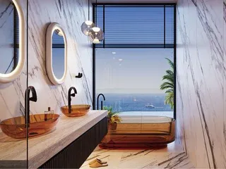 Новая резиденция Villa del Divos с инфинити-бассейнами, панорамными видами и пляжным клубом, Dubai Islands, Дубай, ОАЭ