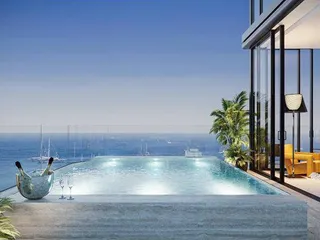 Новая резиденция Villa del Divos с инфинити-бассейнами, панорамными видами и пляжным клубом, Dubai Islands, Дубай, ОАЭ