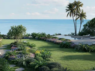 Новый комплекс вилл на берегу океана Jumeirah Asora Bay с бассейнами, оздоровительным центром и панорамными видами, La Mer, Дубай, ОАЭ