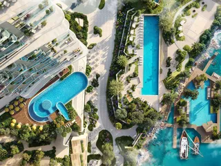 Новая резиденция Sensia с бассейнами и коворкингами, Port Rashid, Дубай, ОАЭ