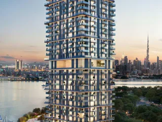 Новая резиденция Sensia с бассейнами и коворкингами, Port Rashid, Дубай, ОАЭ