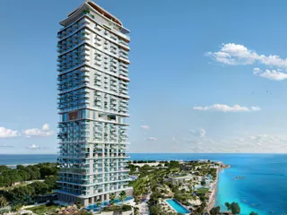 Двухуровневые апартаменты в новой резиденции Sensia с панорамными видами, бассейнами и коворкингами, Port Rashid, Дубай, ОАЭ