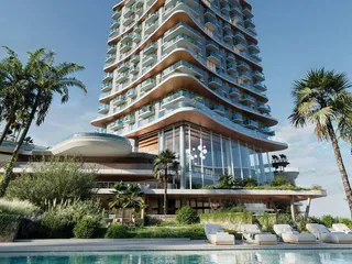 Двухуровневые апартаменты в новой резиденции Sensia с панорамными видами, бассейнами и коворкингами, Port Rashid, Дубай, ОАЭ