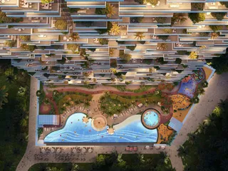 Новая резиденция Safa Gate со спа-зонами и зелеными садами рядом с Бурдж Халифа, Safa Park, Дубай, ОАЭ