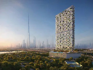 Элитные пентхаусы в новой резиденции Safa Gate с бассейнами и спа-зонами рядом с Бурдж Халифа, Safa Park, Дубай, ОАЭ
