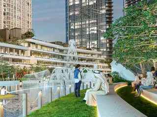 Высотный жилой комплекс Skyvue Spectra в районе Sobha Hartland 2, Дубай, ОАЭ