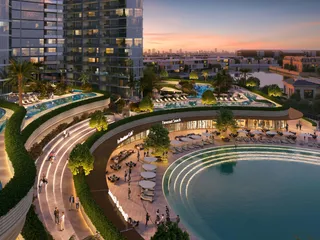 Высотный жилой комплекс Skyvue Spectra в районе Sobha Hartland 2, Дубай, ОАЭ