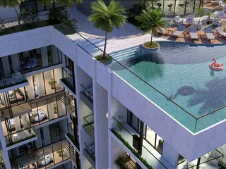 Новая резиденция Jaddaf Waterfront Lumiere Heights с бассейном, садами и панорамным видом рядом со станцией метро, Al Jadaf Waterfront, Дубай