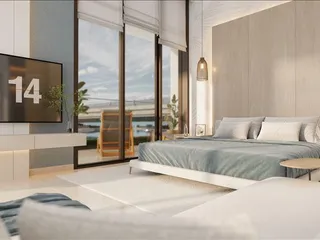 Новая резиденция Jaddaf Waterfront Lumiere Heights с бассейном, садами и панорамным видом рядом со станцией метро, Al Jadaf Waterfront, Дубай