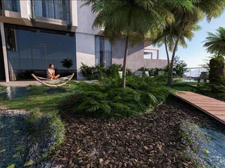 Новая резиденция Jaddaf Waterfront Lumiere Heights с бассейном, садами и панорамным видом рядом со станцией метро, Al Jadaf Waterfront, Дубай