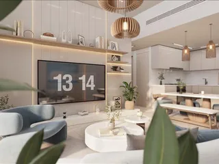 Новая резиденция Jaddaf Waterfront Lumiere Heights с бассейном, садами и панорамным видом рядом со станцией метро, Al Jadaf Waterfront, Дубай