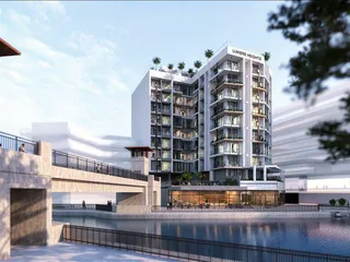 Новая резиденция Jaddaf Waterfront Lumiere Heights с бассейном, садами и панорамным видом рядом со станцией метро, Al Jadaf Waterfront, Дубай