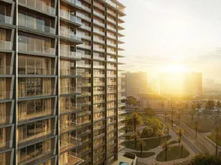 Новая резиденция Starlight с бассейном, зонами отдыха и коворкингом, Al Jaddaf, Дубай, ОАЭ