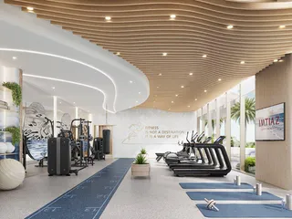 Новый комплекс меблированных апартаментов Beach Walk 4 с бассейном, панорамными видами и выходом на пляж, Dubai Islands, Дубай, ОАЭ