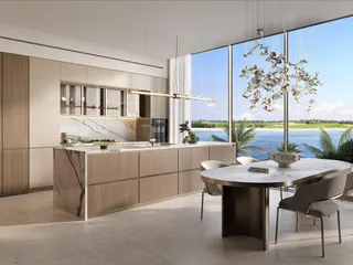 Роскошный пентхаус с садом и бассейном в новой резиденции Shoaq с прямым выходом на пляж, Dubai Islands, Дубай, ОАЭ