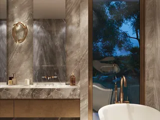 Роскошный пентхаус с садом и бассейном в новой резиденции Shoaq с прямым выходом на пляж, Dubai Islands, Дубай, ОАЭ