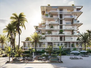 Роскошный пентхаус с садом и бассейном в новой резиденции Shoaq с прямым выходом на пляж, Dubai Islands, Дубай, ОАЭ