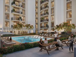 Новая резиденция Augusta с бассейнами и зелеными зонами рядом со школами и медицинскими учреждениями, Town Square, Дубай, ОАЭ