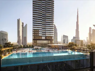 Новый высотный жилой комплекс Trump Int Hotel & Tower с закрытым клубом, ресторанами и инфинити-бассейном на крыше, Al Wasl, Дубай, ОАЭ