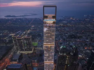 Новый высотный жилой комплекс Trump Int Hotel & Tower с закрытым клубом, ресторанами и инфинити-бассейном на крыше, Al Wasl, Дубай, ОАЭ