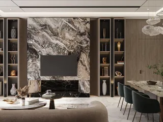 Новый комплекс апартаментов с собственными бассейнами Barari Heights со спа-зонами и детскими площадками рядом со школой, Majan, Дубай, ОАЭ